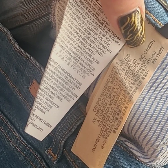 Massimo Dutti Bootcut Medium Wash Jeans size 6 - Picture 4 of 7